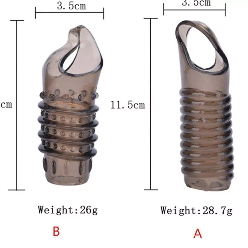 Male penis extender enlarger extender enlarge girth enhancer condom - Image 4