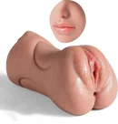 3 in 1 Realistic Oral Vagina Anal Pocket Pussy Male Masturbator Sex Toys for Men