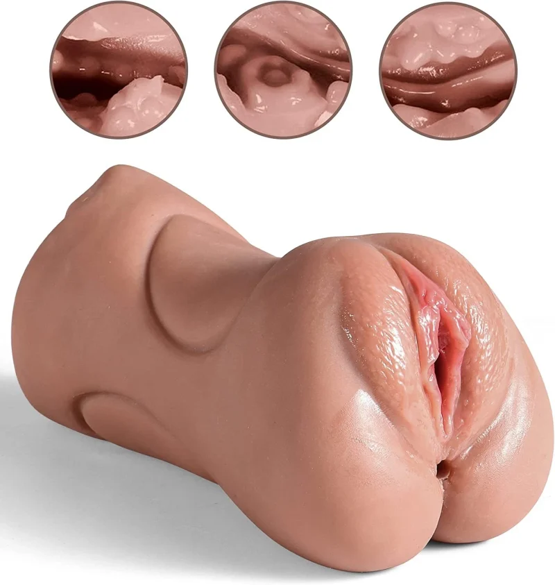 3 in 1 Realistic Oral Vagina Anal Pocket Pussy Male Masturbator Sex Toys for Men - Image 7